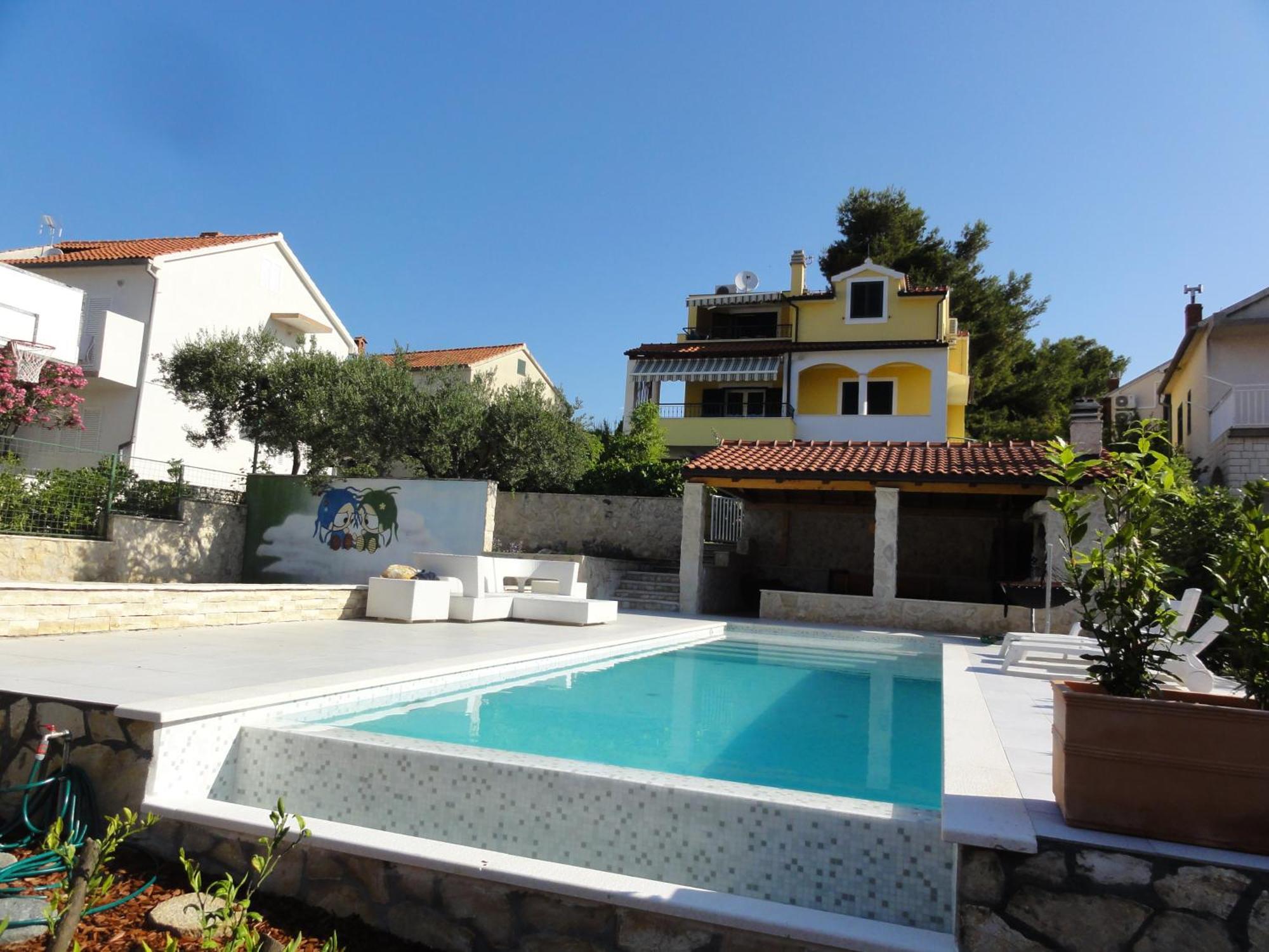 Villa Divna Zaboric Esterno foto